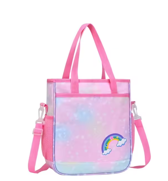 cute rainbow backpack organizational for children teens