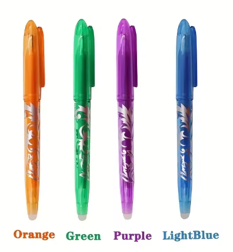 Multicolor erasable pens 8/4pcs