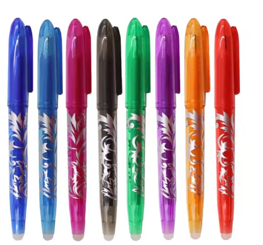 Multicolor erasable pens 8/4pcs