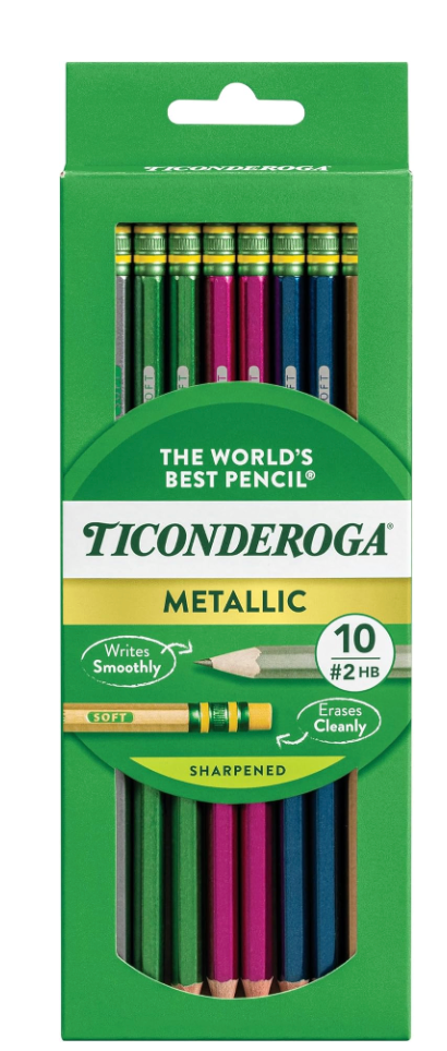 Ticonderoga pastel-colored wood pencils 10/18/150pcs