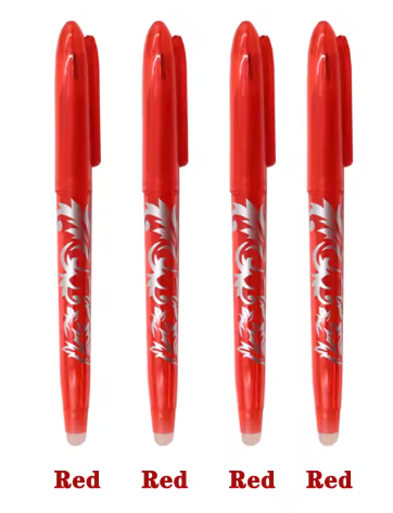 Multicolor erasable pens 8/4pcs
